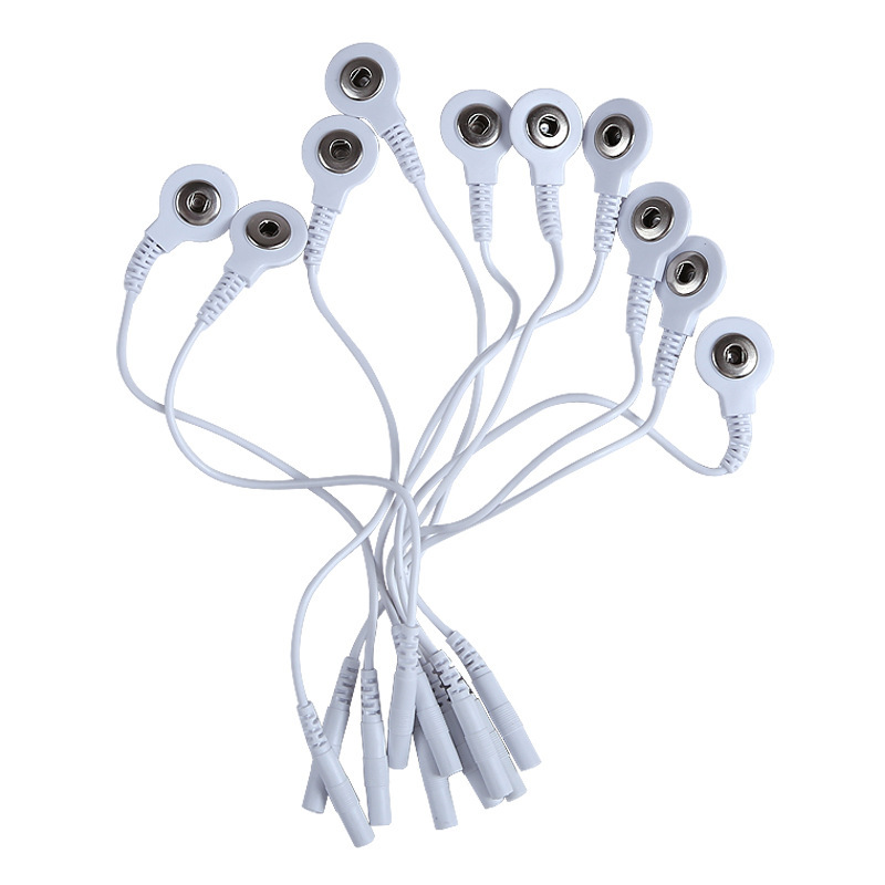3.5MM Single Head Buckle Type Electric Machine Line Medium and Low Frequency Physiotherapy Instrument Wire Transfer Line Extension Line Health Care