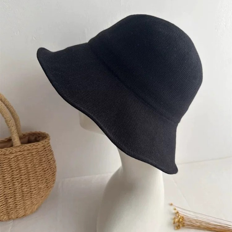 Cappello alla pescatora hepburn in seta di gelso per donna estate_voghion.com