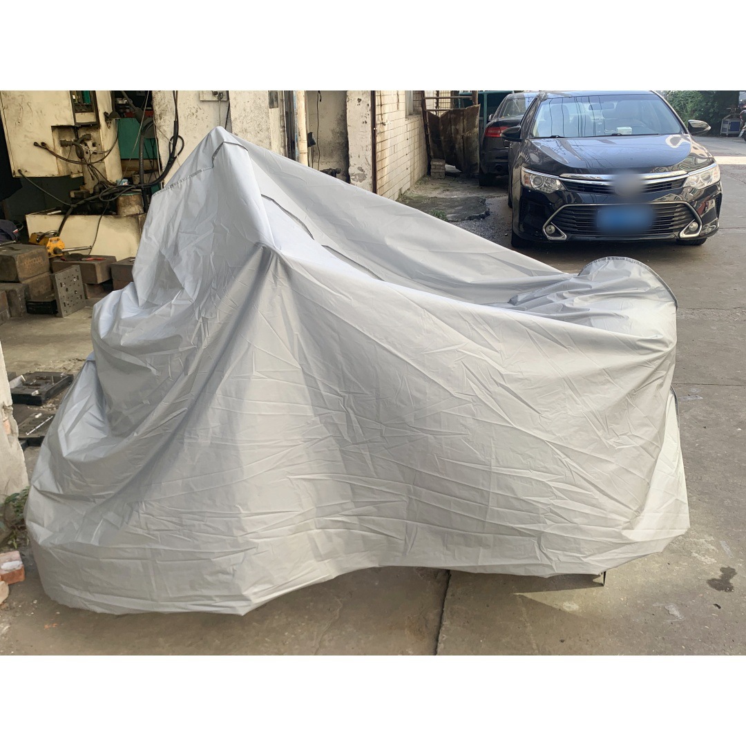 Car Cover Motorcycle Rain Cover Peva Rainproof and Dustproof Bicycle Battery Car Cover Protective Cover Cross-Border Motorcycle Car