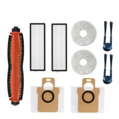 Xiaomi/Mijia M40S 掃除ロボットアクセサリー、カッティングローラーブラシ、サイドブラシ、フィルター、雑巾、ダストバッグ、消耗品に適しています。