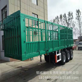 2025新款12米31.5吨3轴仓栅式运输半挂车图片及价 格