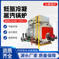 燃油燃气超低氮冷凝蒸汽锅炉学校食品医药工业供暖反应釜工业锅炉