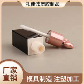 方形唇彩修容唇釉管高光玫瑰金蝴蝶结唇油分装瓶源头厂家批发包材