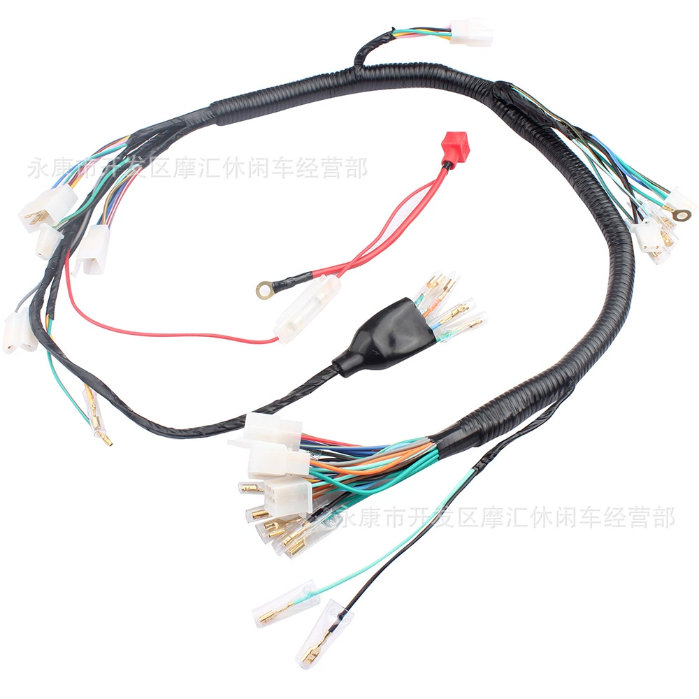 Мотоцикл Применимо Honda ZJ125 CG125 Italika DT125 FT125 Полный жгут проводов линии