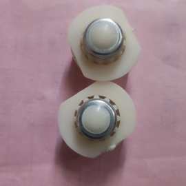 圆形卡扣按钮水准仪铝合金塔尺尺扣3米5米7米塔尺配件通用