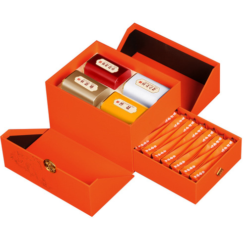 Golden Jingunmэй Black Tea, Strong Aroma Type, Zheng Shan Xiao Zhong, Dian Hong Ancient Tree Black Tea Gift Box, Ideal for Gifting and Handouts