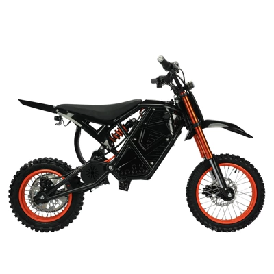 Electric off-road motorcycle, all-terrain motorcycle rated at 1500W, adult electric motorcycle, high-speed electric vehicle (Elektrikli motosikletlər) - orange-black-domestic-warehouse-1500w48v-21ah