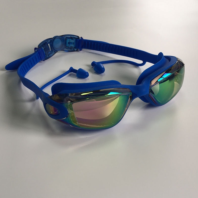Juego de Gafas de Natación Galvánicas para Adultos de PC Antivaho e Impermeable para Natación