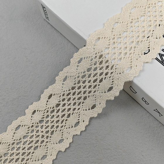 6cm cotton lace DIY skirt hem shoes and hats clothing accessories clothing accessories lace sofa curtain lace