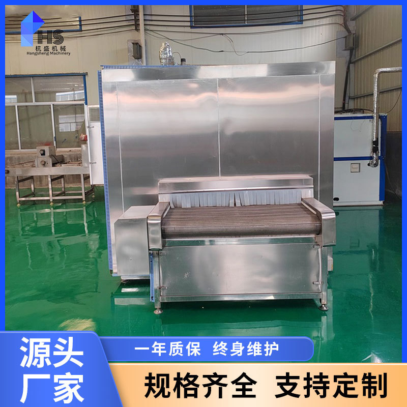 Máquina de congelación rápida de maíz tipo túnel maíz glutinoso pulpación maíz línea de producción de congelación rápida equipo de procesamiento de maíz fresco