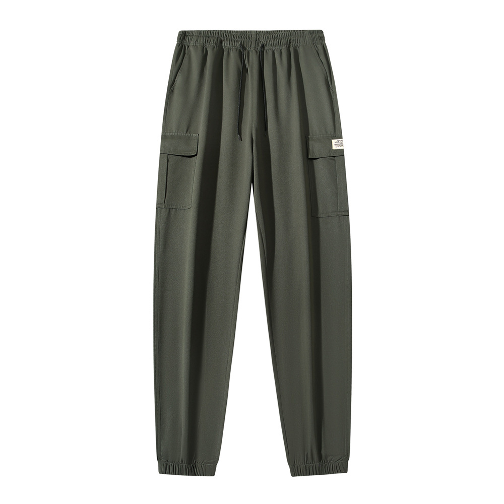 Men's Workwear Cargo Pants - Stylish Multi-Pocket Casual Trousers For Outdoor & Daily Wear_voghion.com
