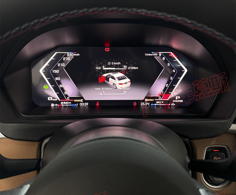 Suitable for Bmw F30 F10 F11 F06 F25 F15 F16 F80 F82 Lcd Instrument Panel with Hud