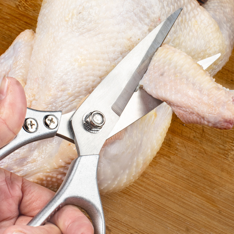 クロスボーダー卸売延長SK5ステンレス家庭用キッチン用ハサミ強力専用鶏骨切り多機能カット