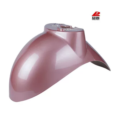 Fenders, Electric vehicle fender - no-specifications-thickened-turtle-king-series-front-mudguard-bright-rose-gold