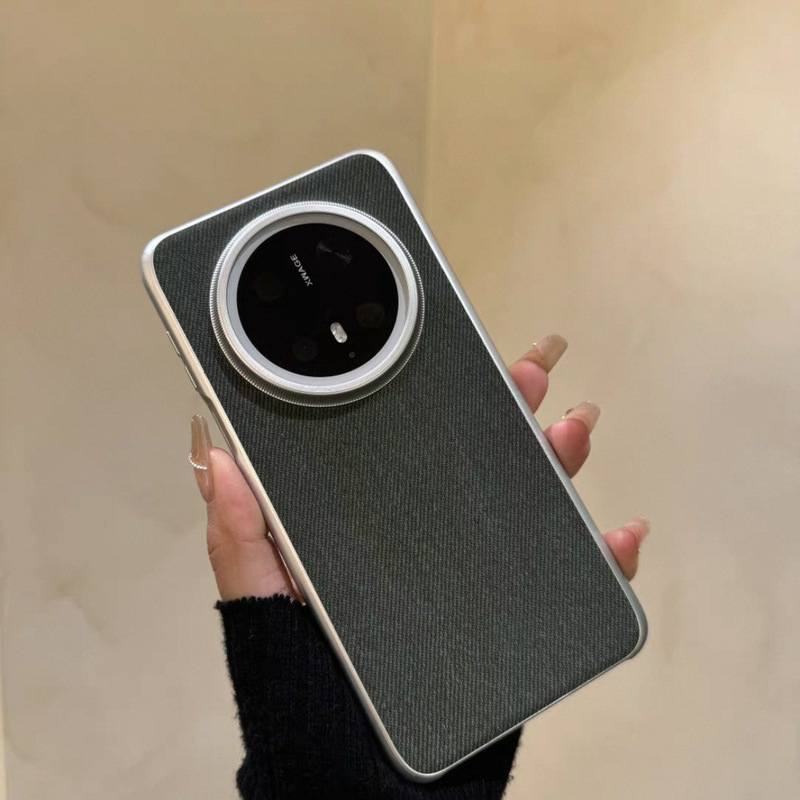 Huawei mate70pro アジアリネン生地磁気電話ケース magic7 防汗指紋シンプルなソリッドカラーに適しています|undefined