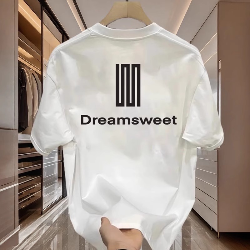 Cotton summer fashionable universal base body-friendly T-shirt