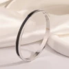 141 black oil dripping bracelet
