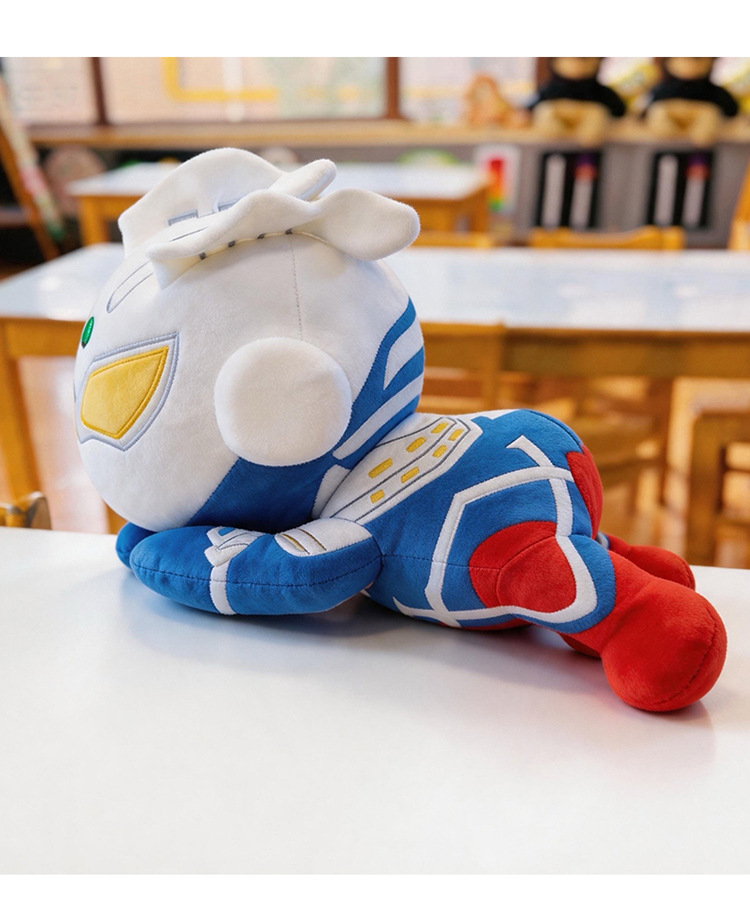 Ultraman Tiga Flying Plush Doll Children's Comfort Toy Boy Sleeping Pillow Birthday Gift Stuffed Doll