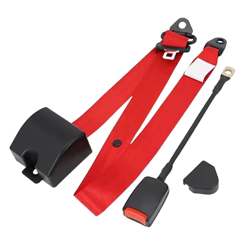 Car seat belt, bus, truck, automatic telescopic emergency locking, three-point seat belt, front and rear safety belt X