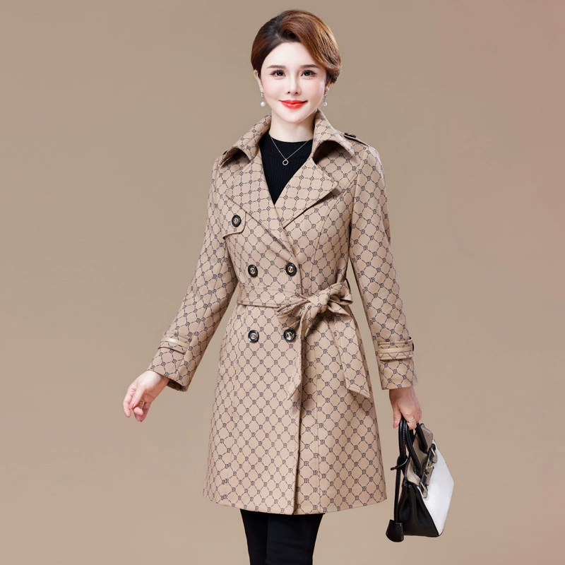 Осенний тренчкот, куртка, кардиган, 2023, plus size, корейский стиль