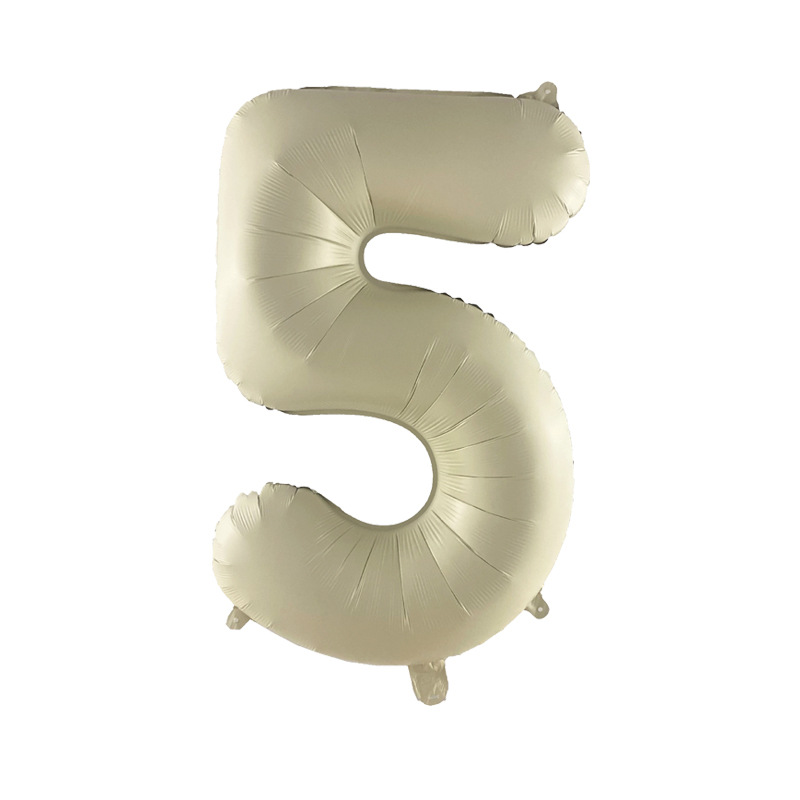 Versión americana verde digital flotante vacío globo de película de aluminio 32 pulgadas oro medio globo digital 34 pulgadas globo decoración al por mayor