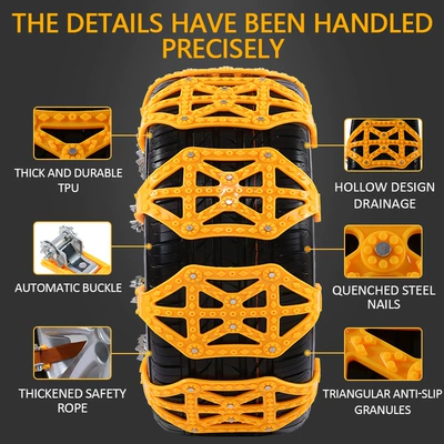 New Type of Cow Tendon Artifact, Tire snow chain