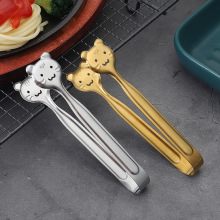 不锈钢 方糖夹 咖啡夹 面包糕点夹 厨具赠礼品 食物夹 新款猫形夹