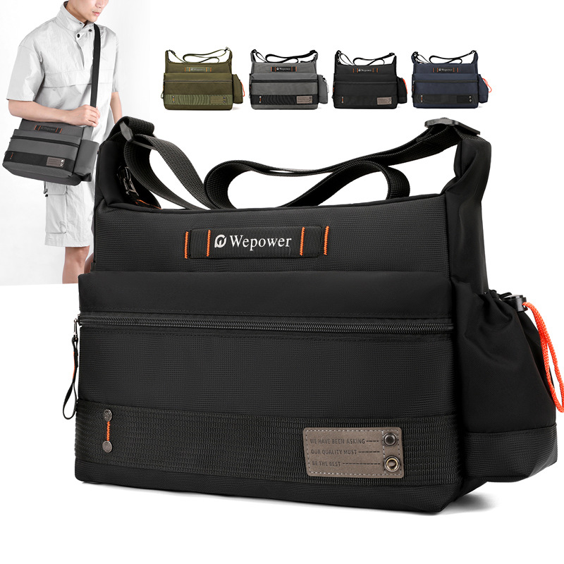 WEPOWER nuevo estilo de moda de hombre con mochila, moda casual, bolso de hombre universal, viaje al aire libre, mochila de hombro