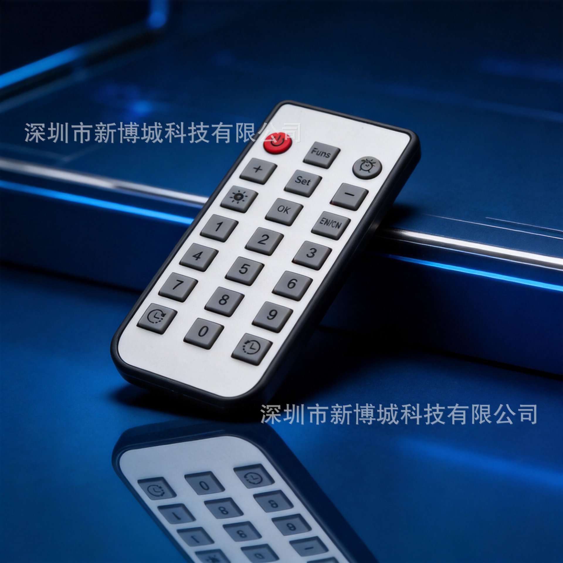 433无线遥控器21键多功能影音电器配件信号强穿墙通用控制板定制