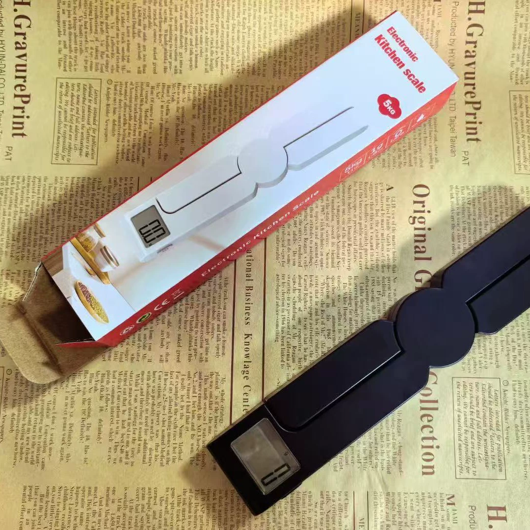 Новый тип X складные весы для хранения портативные кухонные весы для выпечки весы грамм весы бытовые электронные весы экспорт английский 5