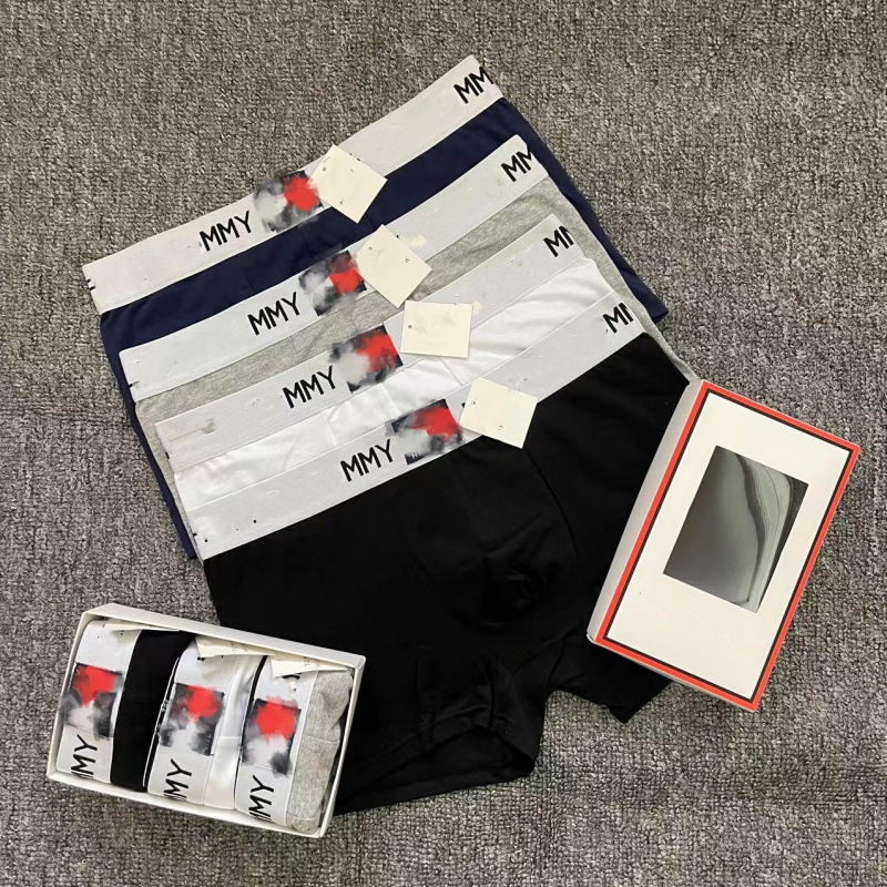 Foreign Trade Aliexpress Men's Underwear, Tommy Boxer Briefs, Tm Student Men's Underwear, Pure Cotton Shorts