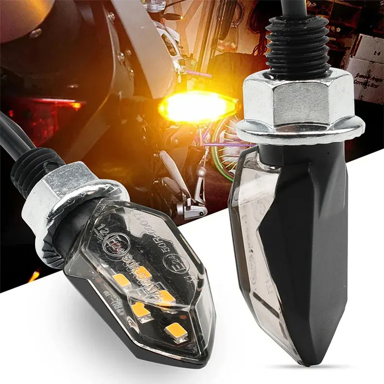 Aliexpress's Popular Led Motorcycle Turn Signal High-Quality Atmosphere Light Decorative Electric Vehicle Lighting Prompt Light