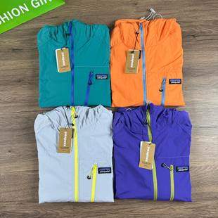 Pata Dopamine Loose Outdoor Hiking and Cycling Windproof Lightweight Hooded Skin Jacket Sun Protection Jacket Trendy