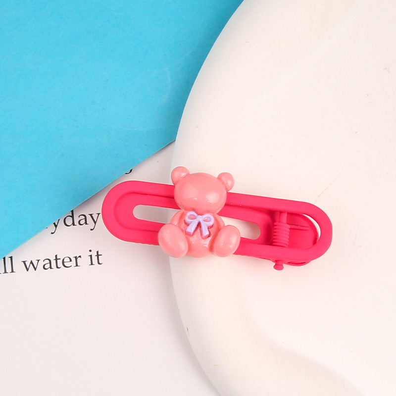 Primavera nueva historieta Sanrio oval metal horquilla linda chica dulce lado Bangs hairpin tocado