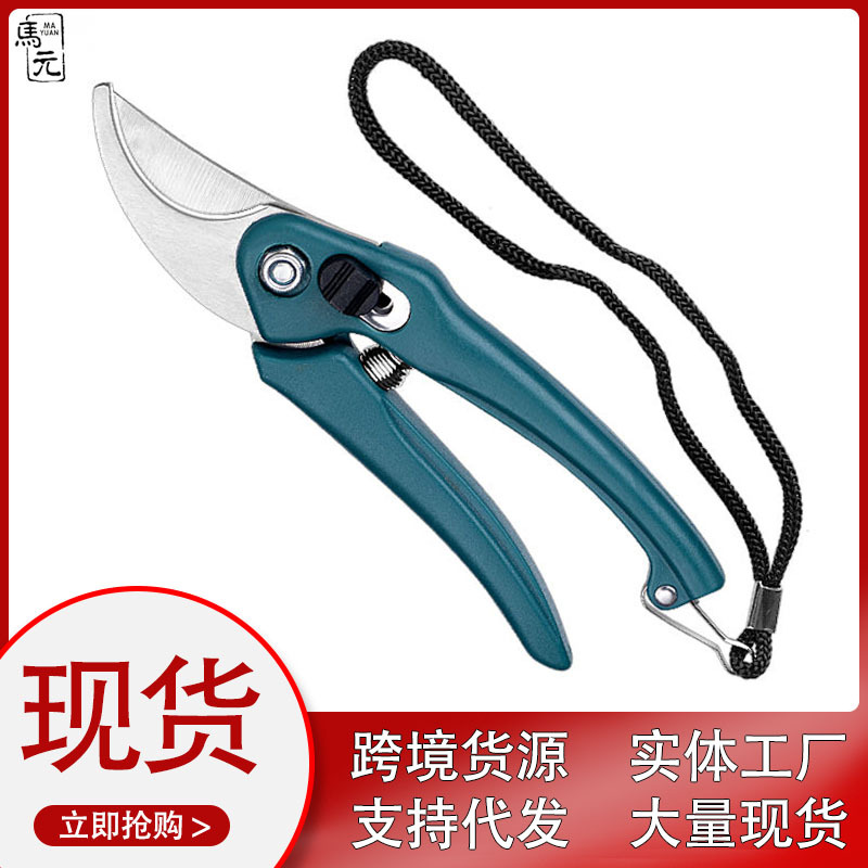 户外专用修枝剪刀不锈钢园林园艺修枝剪家用修花修剪树园林专用