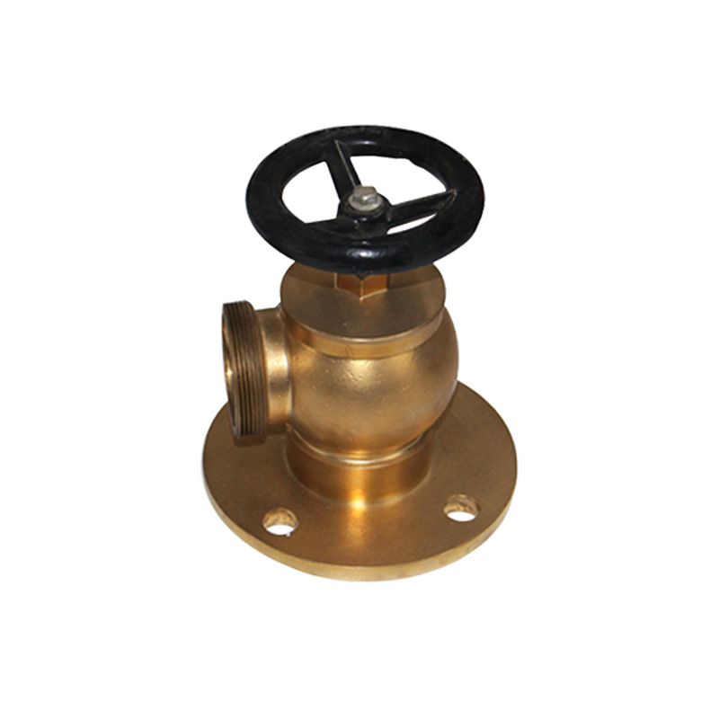 모든 구리 해양 소화전 소화전 플랜지 유형 직각 무거운 와이어 유형 국가 표준 DN50 | 65 화재 밸브