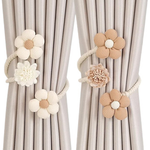 Creative Bundle with Small Fresh Flowers, Decorative Twist Straps, Cream Style DIY Styling Without Punching