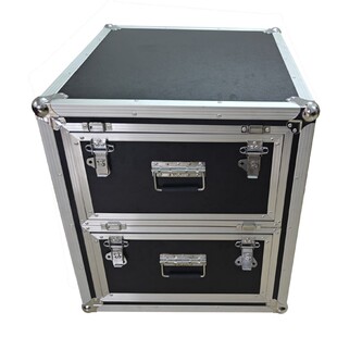 Customized Double-Layer Aviation Transport Case with Drawers for Stage Performance Props, Featuring Wheels, Specifically for Stage Props