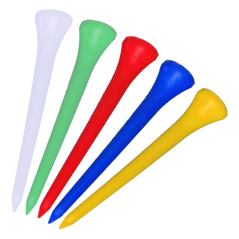 Bola de golf clavo bola de plástico tee color bola asiento Golf color bola titular plástico escalera Final Apertura bola clavo 54mm