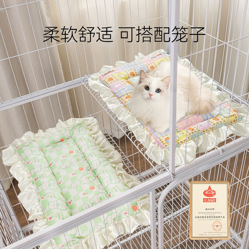 Корейский кружевной кошачий коврик для четырех сезонов универсальный кошачий клетка для собак