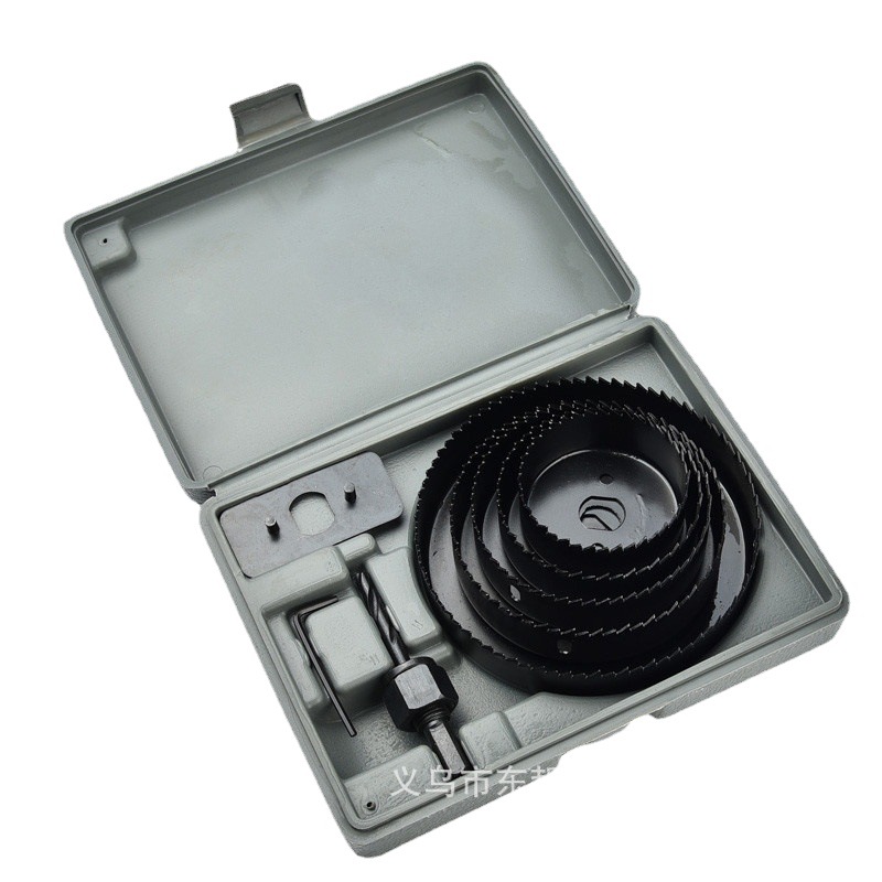 Carpintería agujero Sierra traje carpintería agujero abridor/lámpara agujero taladro eléctrico accesorios/carpintería taladro 11P/16p/8P OFERTA ESPECIAL