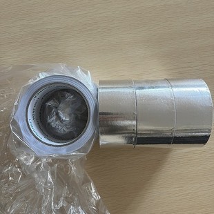 in stock reinforced aluminum foil aluminum foil tape high temperature resistant water pipe sealant aluminum foil tape