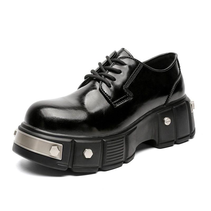 QL2989 검은색 가죽 신발 사이즈