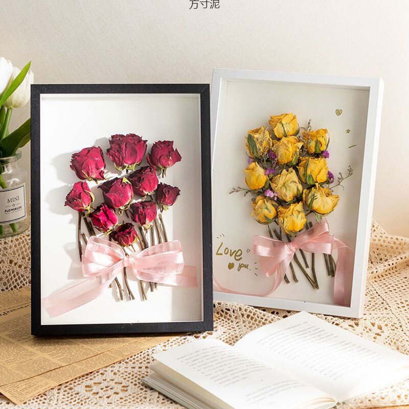 Dried Flower Photo Frame Set Table Hollow Wall Stereo 35 Plant Specimen Frame Picture Frame Image Frame Decorative Ornaments Amazon