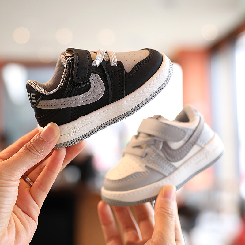 Children's Sports Shoes, Boys' and Girls' Sneakers, 2026 Spring and Autumn New Korean Style Boys' Baby Shoes, Single Shoes, Toddler Shoes