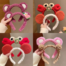 韩国发饰可爱猫咪发箍绒毛甜美猫耳朵发饰洗脸面膜束发带头饰头箍