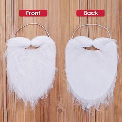 False mustache beard Santa beard eight-shaped beard costume beard 2024 Christmas decoration Santa beard