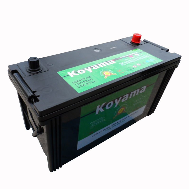 N100汽车电池 MF95E41R 12V100Ah 免维护蓄电池 汽车铅酸电瓶