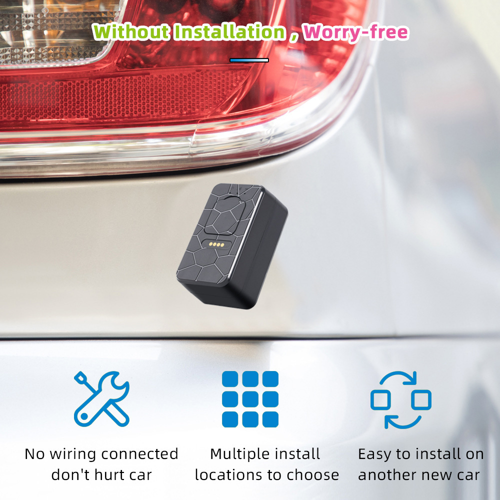 G50 4g Gps Tracker Full Network Cat1 Strong Magnetic Locator Wireless Car Electric Vehicle Anti-Theft Device