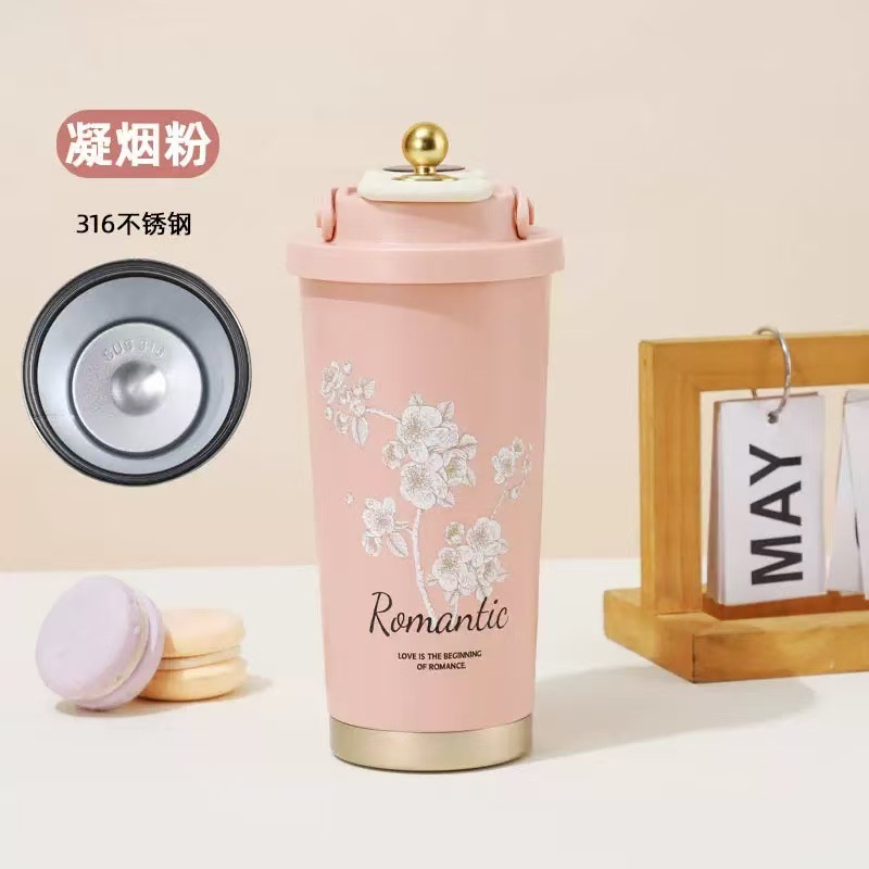 Pink 316 stainless steel temperature display model